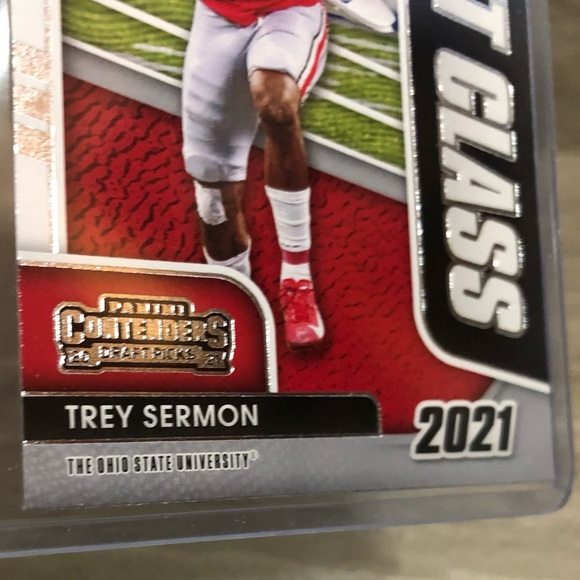 ROOKIE Trey Sermon Philadelphia Eagles Panini Football Card - Picture 2 of 4
